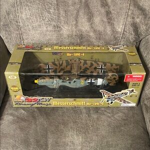 NIB Ultimate Soldier Messerschmitt Me-109E-4 Plane - Green and Yellow